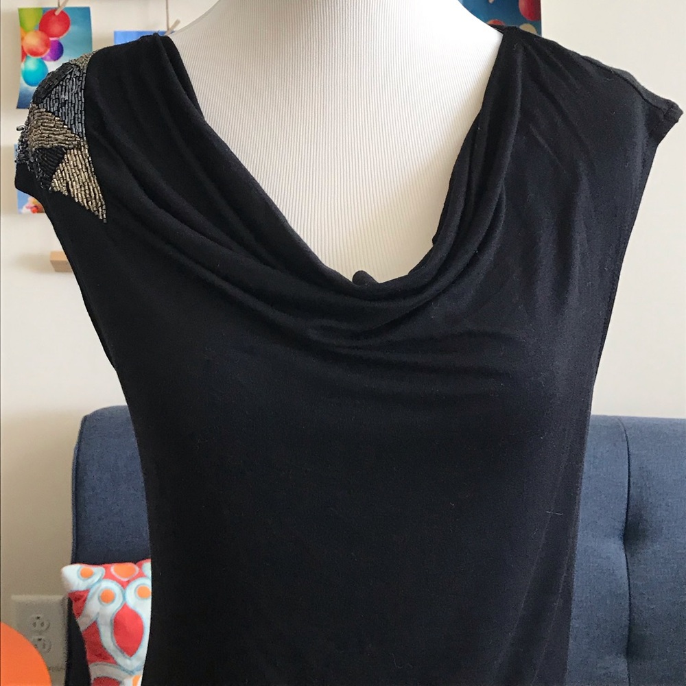 Saks Fifth Avenue beaded top size S